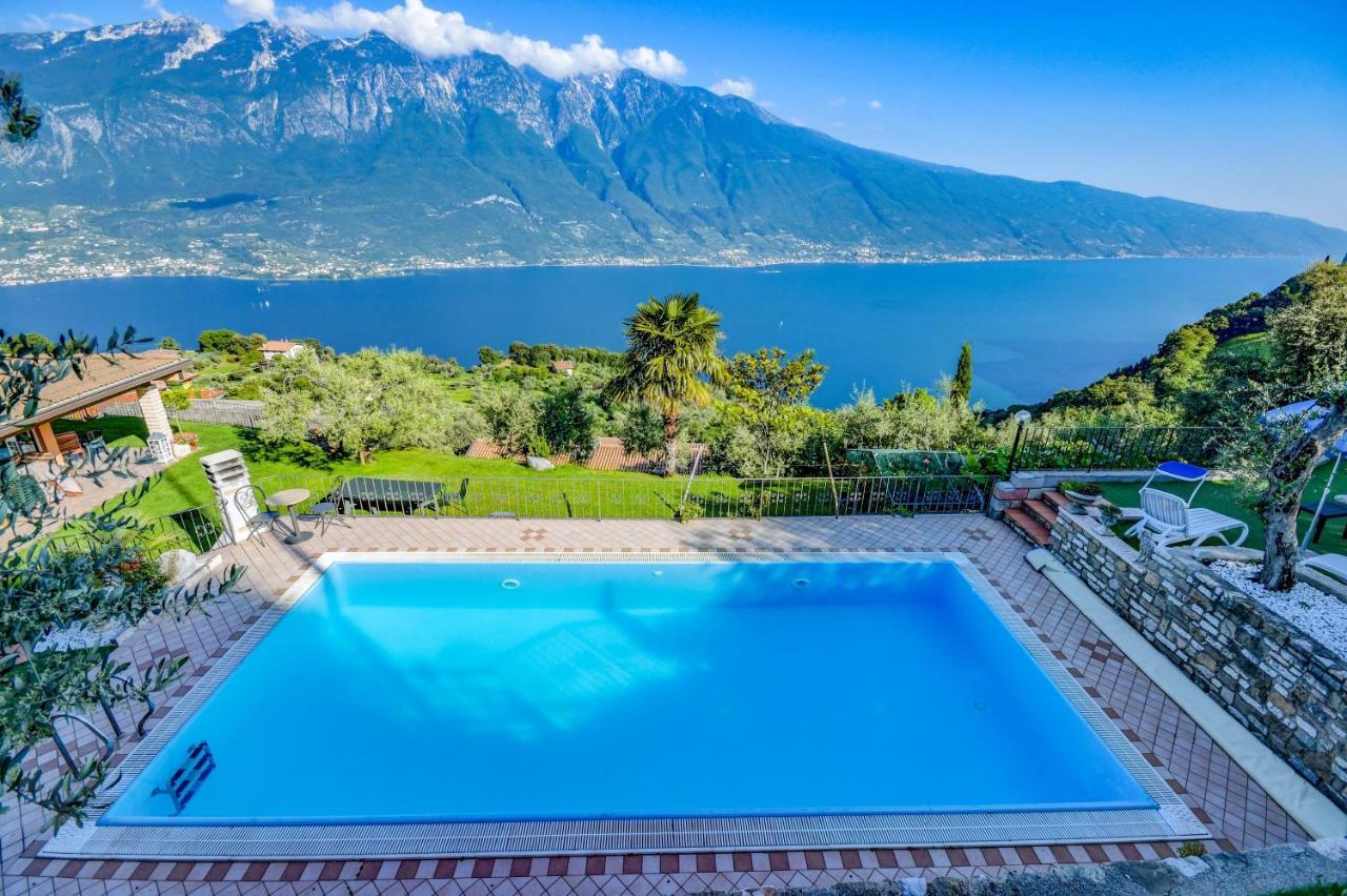 Casa Elka Residence Lake View And Pool By Garda Domus Mea Pieve  المظهر الخارجي الصورة